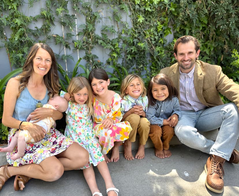 Ben Glassman with Family